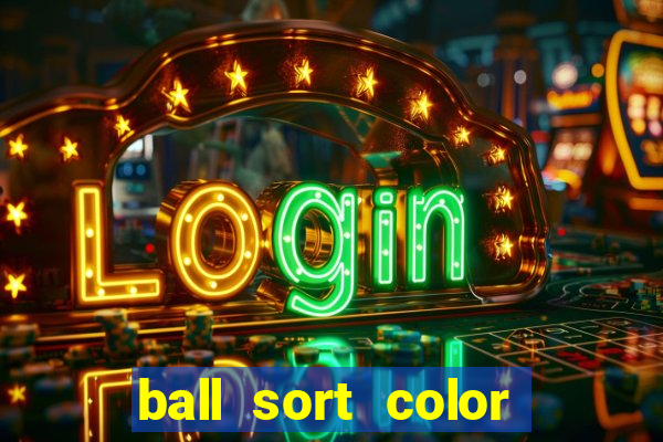 ball sort color water puzzle